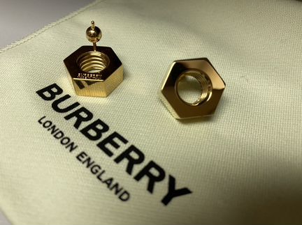 Серьги Burberry