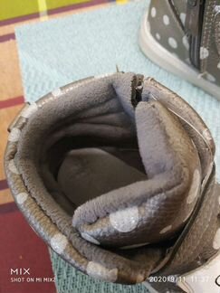 Ботинки для девочки осенние. р.28