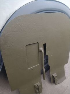 Щит пулемета дшк