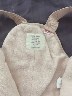 Зимние штаны Zara 92