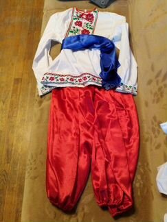 Детский костюм для танцев,гопак,рост135-165,р-38