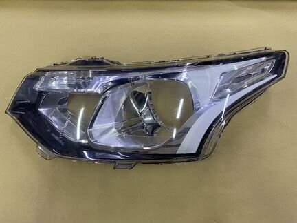 Стекло фары Mitsubishi Outlander 3 2012-2015 левое
