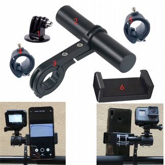 Держатель - крепление телефона GoPro sjcam на руль