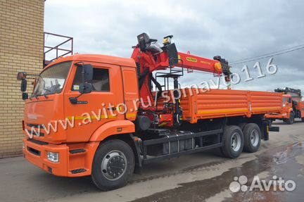 Камаз 43118 с кму инман ит 150