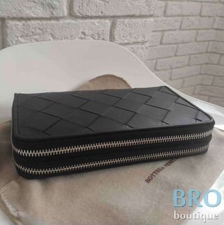 Мужской клатч кожаный кошелёк Воttеga Vеneta