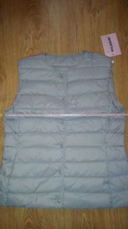 Ультратонкие пуховые жилетки.Новые