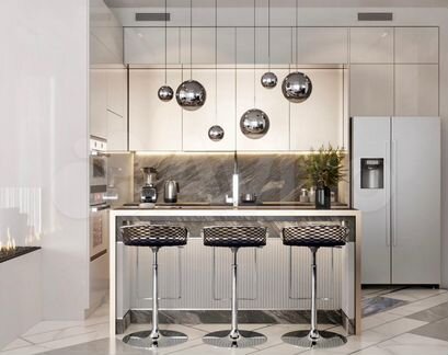 3-к апартаменты, 120 м², 32/79 эт.