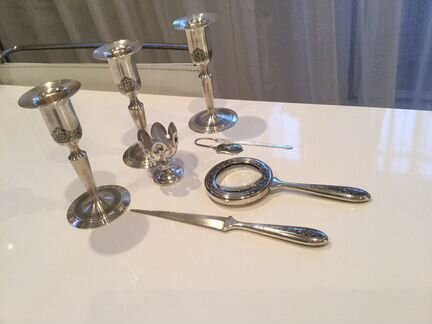 Подсвечники (серебро)