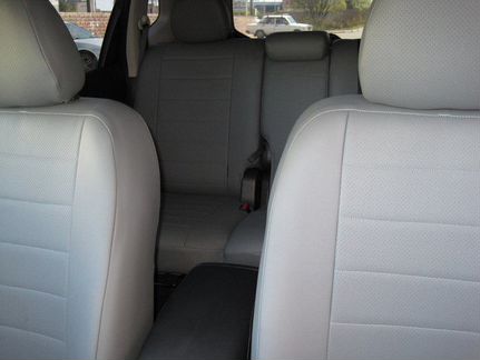 Модельные чехлы Ниссан Кашкай 1 из экокожи