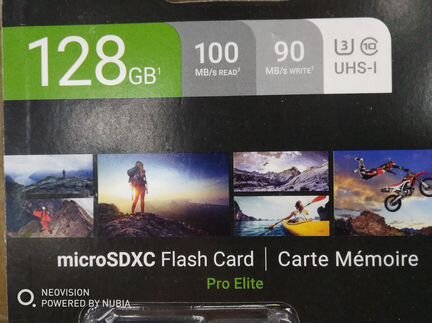 Micro SD Card PNY 128gb High speed 90/100 MB/s 4K