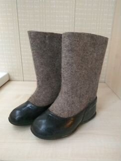Валенки с галошами