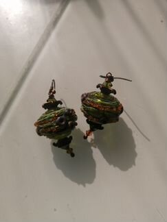 Сережки ручной работы, новые