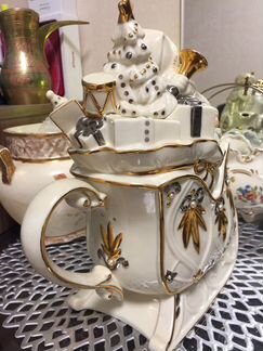 Чайник фарфоровый коллекционный Lenox