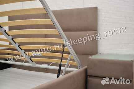 Кровать Челси 160*200 с пм + 2 тумбы Нолан