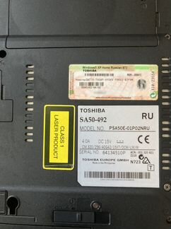 Ноутбук toshiba и струйный принтер epson t26