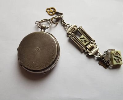 Часы карманные серебрянные 84. Volga