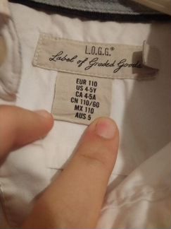 Белая рубашка H&M