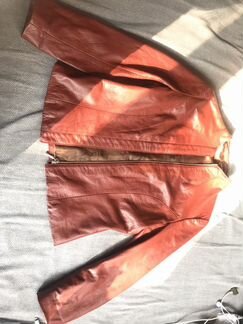 Куртка кожаная женская