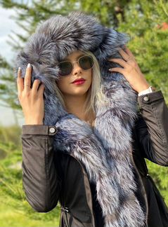 Парка с мехом