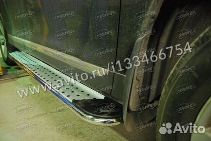 Комплект порогов на Honda Pilot 2014 - нв