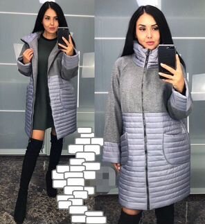 Пальто (2 цвета) Р-р 54-56