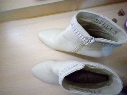 Полусапожки свадебные