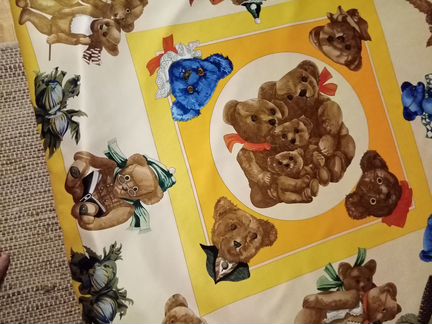 Мишки Тэдди Платок-шаль