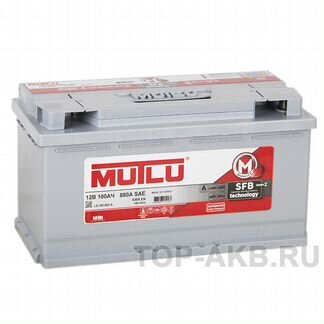 Mutlu 100L 830A 353x175x190 830А Прямая полярность