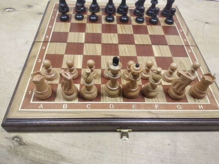 Шахматы Престиж дуб