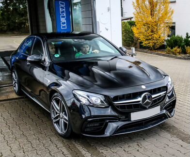 Обвес черный глянцевый Mercedes E 213 63s AMG