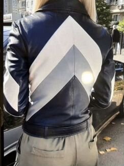 Кожаная куртка Maje р.36 (40/42)