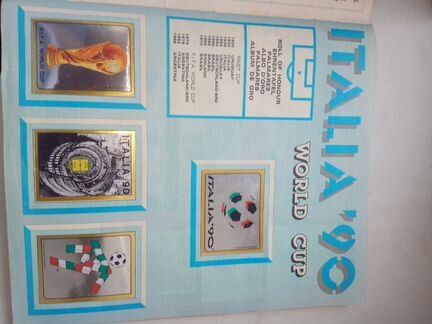 Альбом наклеек к чемпионату мира Италия-90