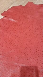 Шкура козы окрашенная