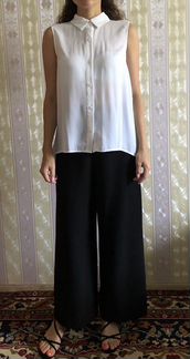 Блуза офисная белая