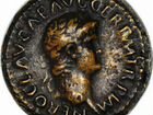 Монета императора Нерона. Семис