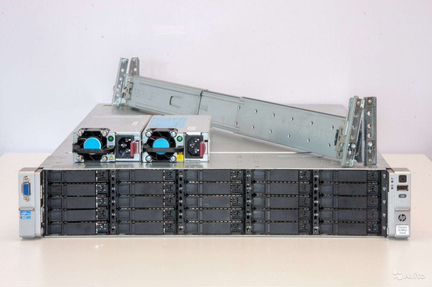 HP DL380p G8 25SFF 2x E5-2643v2 96 GB