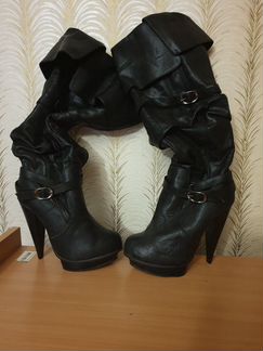 Сапоги, новые, осень-весна, 36 размер