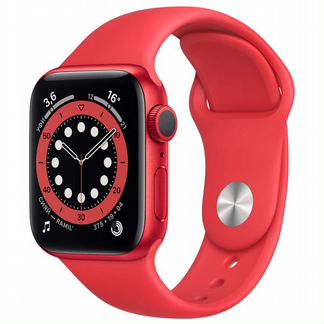 Apple Watch S6 44mm RED Aluminum Case