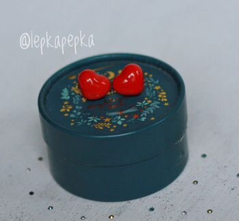 Серьги сердца