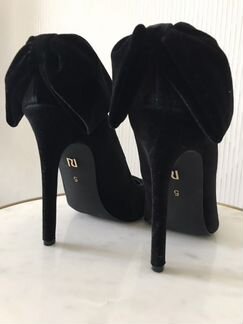 Туфли бархатные River Island
