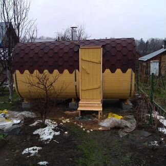 Баня бочка