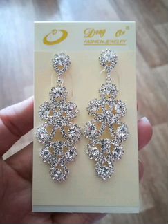 Свадебные серьги