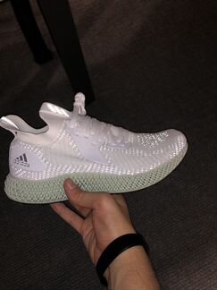 Кроссовки Adidas alphaedge 4D white reflective