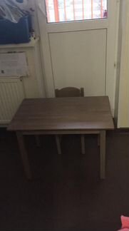 Стол со стулом IKEA