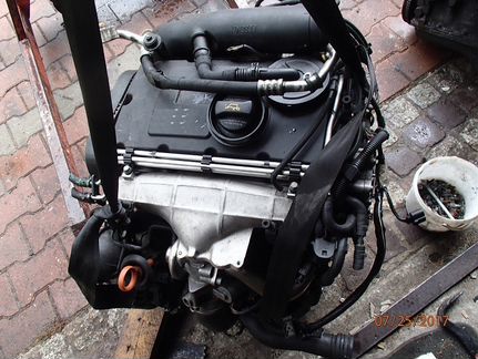 Двигатель Фольксваген Touran BKD BKP 2.0л. 140л.с