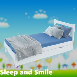 Детская кровать из массива сосны