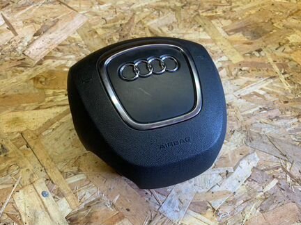 Подушка безопасности водителя Audi A8 D3/4E (реста