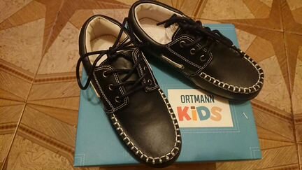 Мокасины детские 34р. Ortmann kids + полуботинки