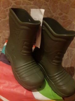 Резиновые сапожки Эво-материал,литые, Новые