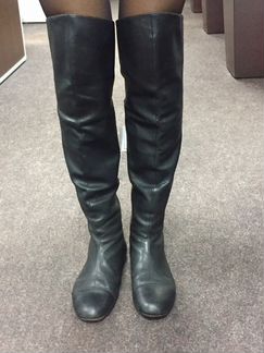 Сапоги ботфорты Marc by Marc Jacobs оригинал, кожа